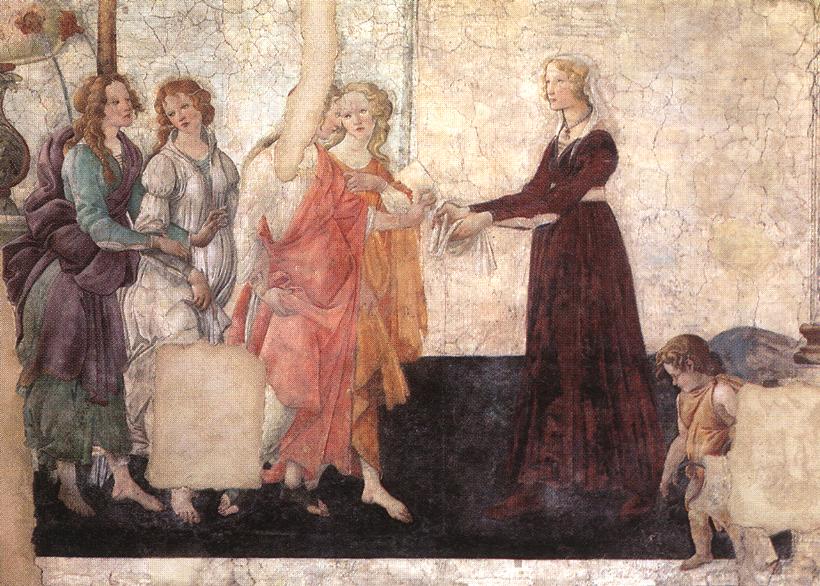 Allegoric Painting (from Villa Lemmi) d